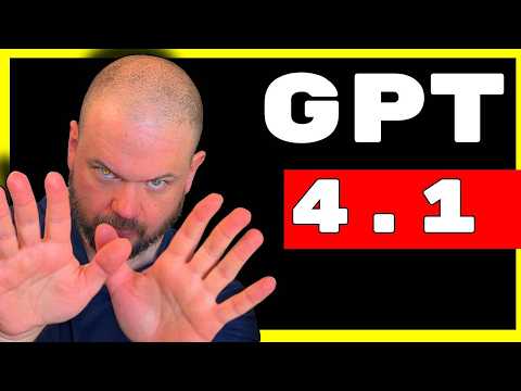 Thumbnail for OpenAI's "supermassive black hole" AI model (4.1)